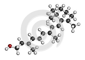 Retinol Vitamin A molecule.