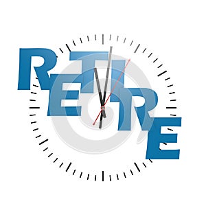 Retire word with clock