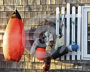 Retired boat buoys