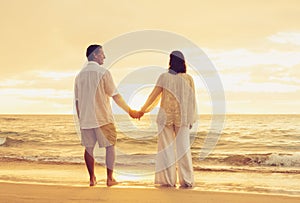 Retired Couple on the Beach