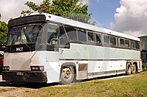 Retired old MCI bus