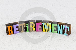 Retirement financial plan estate pension planning senior photo