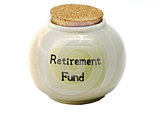 Retirement Fund Savings Jar