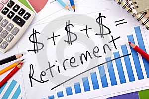 Retirement growth plan, pension fund planning