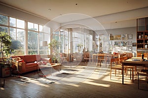 retirement home Rendered in VRAY