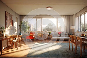 retirement home Rendered in VRAY