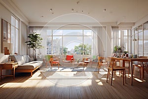 retirement home Rendered in VRAY