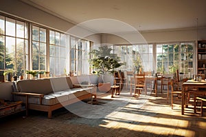 retirement home Rendered in VRAY photo