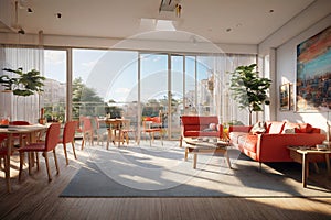 retirement home Rendered in VRAY photo