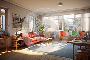 retirement home Rendered in VRAY photo