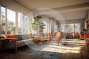 retirement home Rendered in VRAY photo