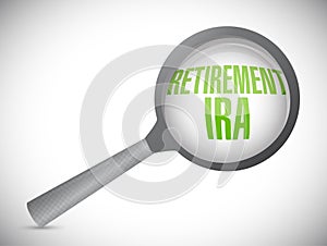 retirement ira magnify glass review