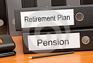 Retirement and Pension plan photo