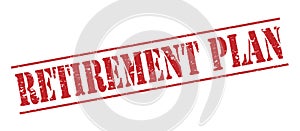 Retirement plan stamp