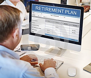 Retirement Plan Wealth Investment Seniority Concept