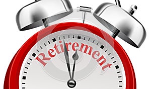 Retirement Planning Announcement Concept