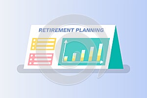 Retirement Planning Paper with Infocharts Info