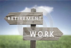 Retirement vs Work