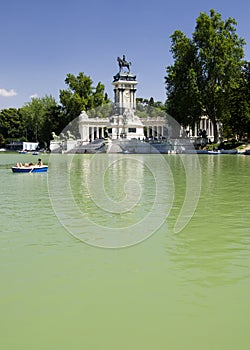 Retiro Park Lake, Madrid