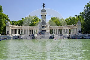 Retiro Park Lake, Madrid