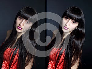 Retouch photo