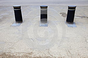 Retractable Bollards in London photo