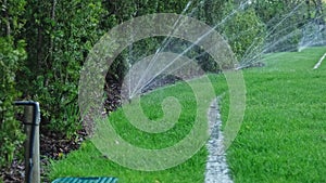 Retractable Popup Automatic Sprinkler Nozzle Watering Garden Grass Lawn