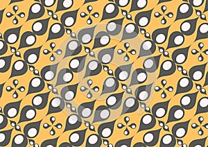 Retro abstract funky pattern