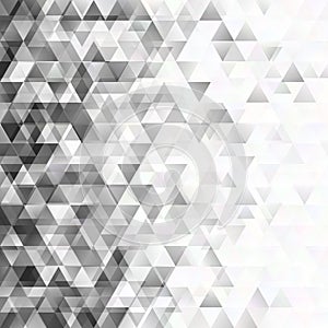 Retro abstract gradient triangle pattern background