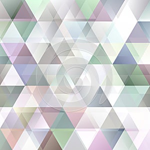 Retro abstract gradient triangle pattern background