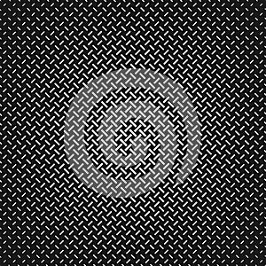 Retro abstract halftone stripe pattern background - vector design from lines