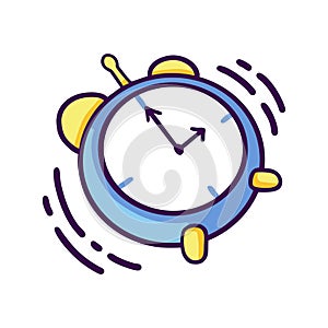 retro alarm clock representing the pre-dawn meal (sahur) during Ramadan photo