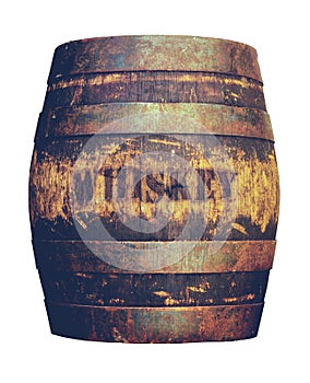 Retro American Whiskey Barrel