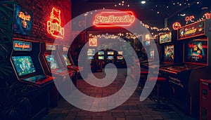 Neon Retro Arcade