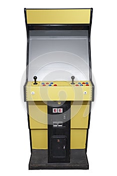 Retro arcade machine