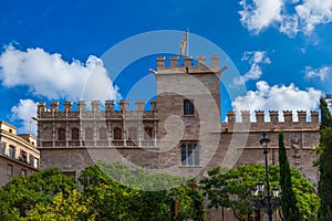 Retro architecture at Valencia Spain