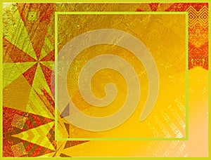 Retro background with aged surface for text and design.