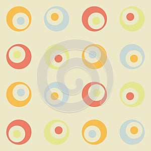 Retro background seamless