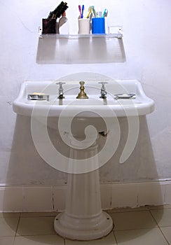Retro bathroom photo