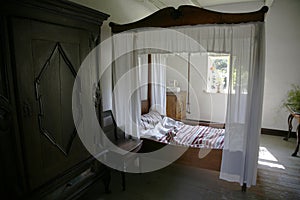 Retro bedroom photo