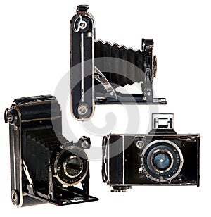 Retro bellows camera