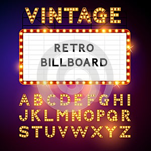 Retro Billboard Vector