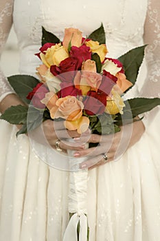 Retro Bridal Bouquet