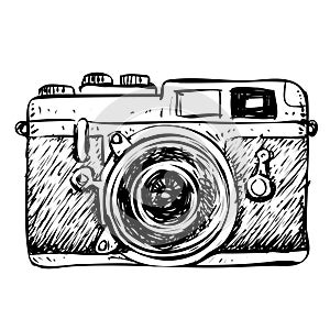 Retro Camera Doodle