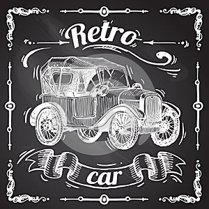 Retro car