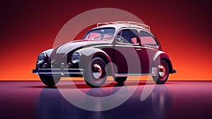 Retro car in a greeting card a thoughtful way to say \