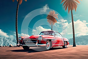 retro car magazine photo takes you on a journey into the world of vintage automobiles and classic beauty.