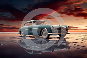 retro car magazine photo takes you on a journey into the world of vintage automobiles and classic beauty.