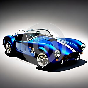 retro car shelby cobra 427(1965-1967)