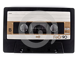 Retro cassette tape